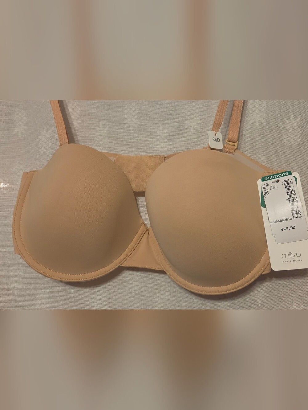 Miyu Nude T-Shirt Bra - Lightly Padded Everyday Support